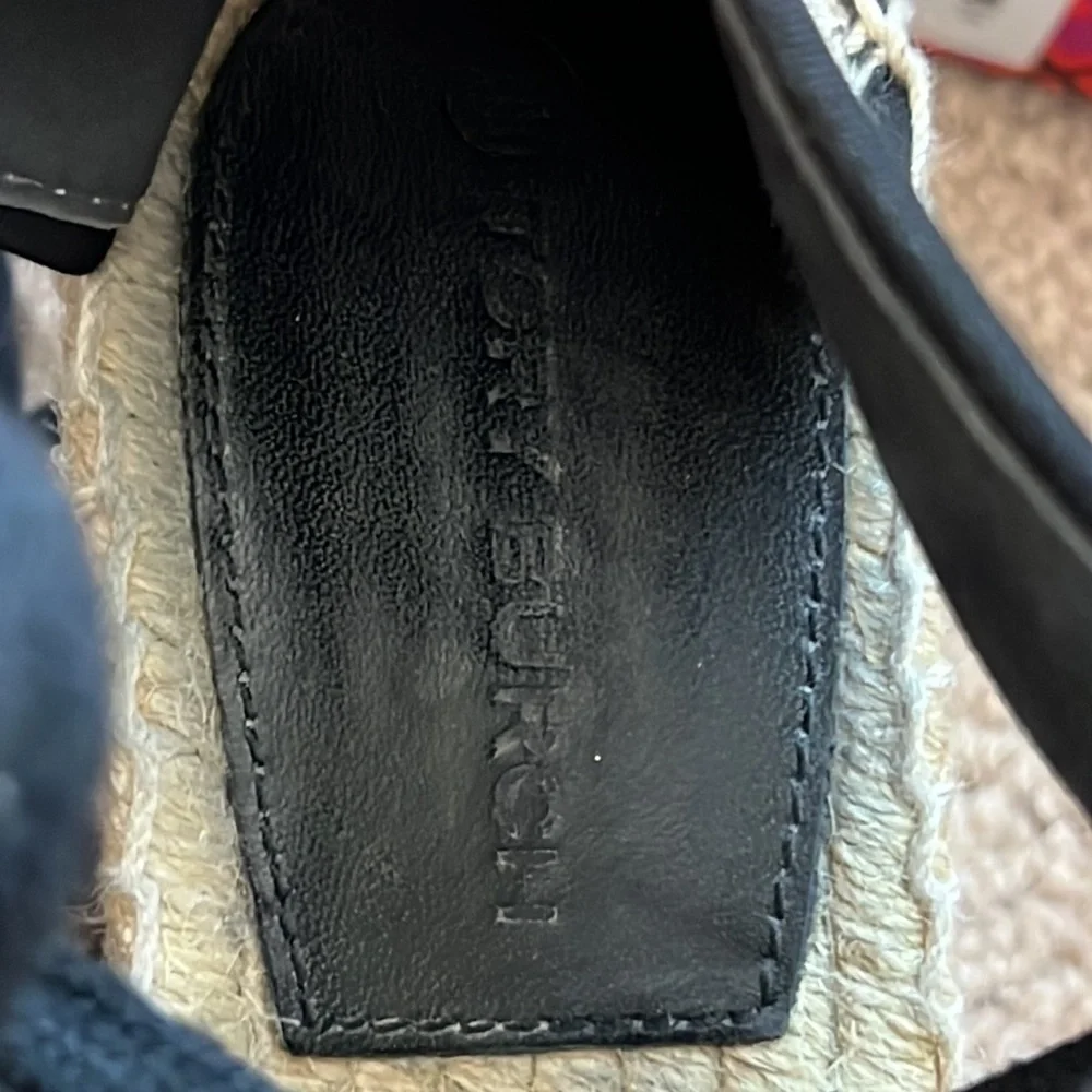 Tory Burch Color Block Espadrilles Wedge Sandals